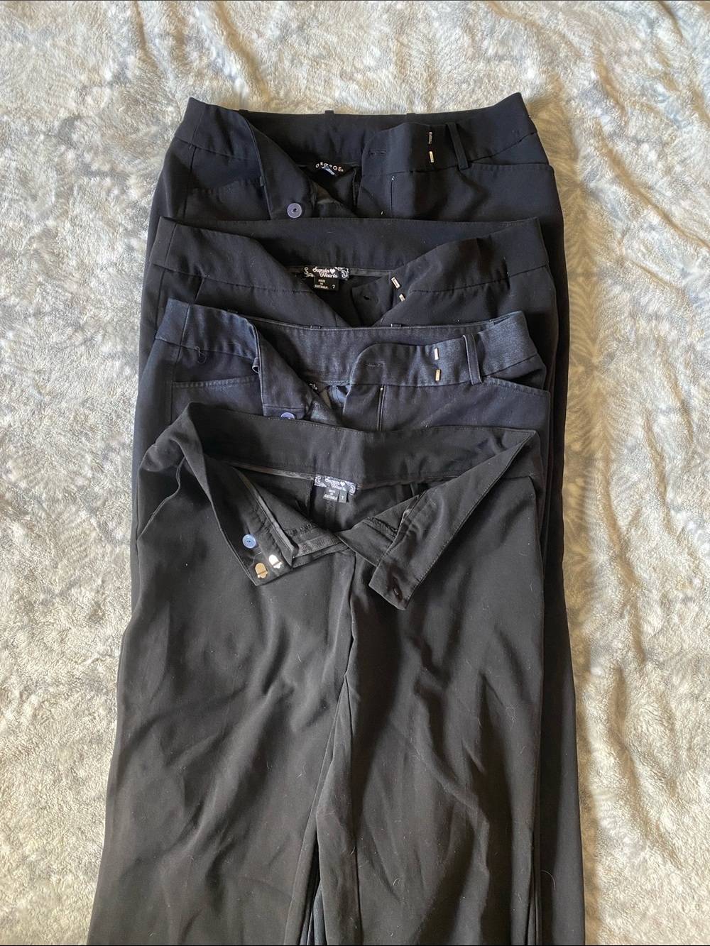 Women’s Black Dress Pants - Classic Everyday Tailored Fit